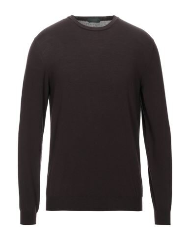Zanone Sweaters In Brown