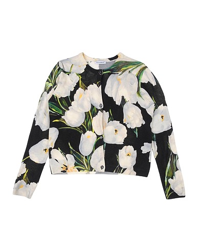 DOLCE&GABBANA カーディガン アイボリー バージンウール 100%