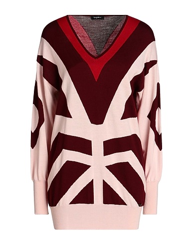 BYBLOS Pullover Bordeaux 100% Wolle