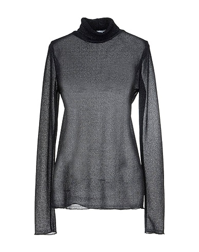 DEPARTMENT 5 Polo neck Black 70% Polyamide, 30% Polyester