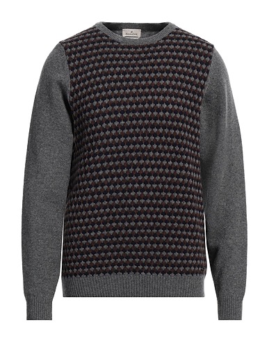 BROOKSFIELD Sweater Grey 99% Wool, 1% Polyamide