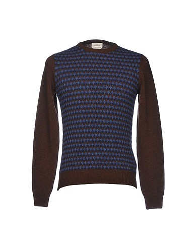 BROOKSFIELD Pullover Testa di moro 99% Lana, 1% Poliammide