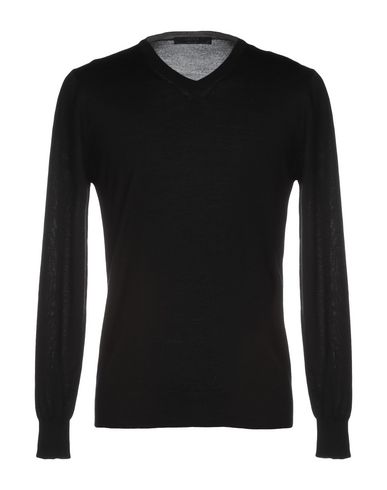 Vneck Sweater In Black