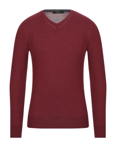 Vneck Sweaters In Red