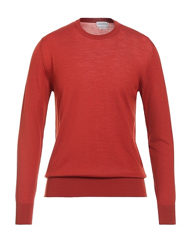 BALLANTYNE Sweater Brick 100% Wool