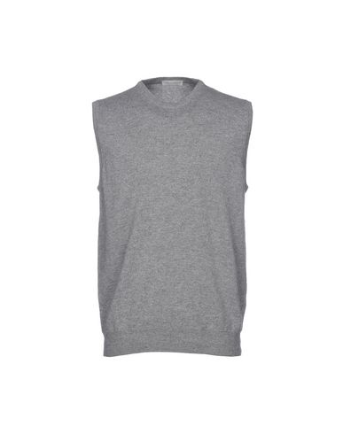 Click to view more detailed imagery on our partner's website Filippo De Laurentiis Sleeveless Sweater In Grey