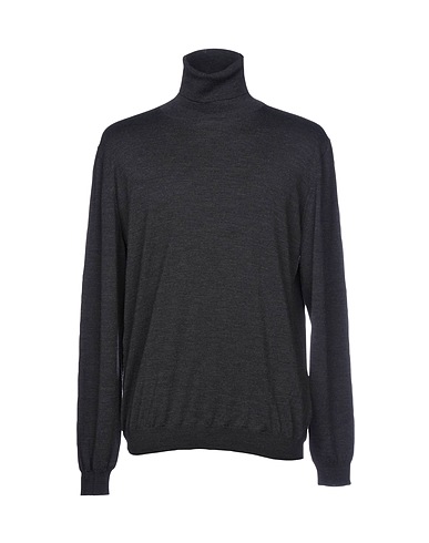ZANONE Polo neck Lead 95% Virgin Wool, 5% Polyamide