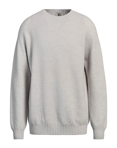 H953 Jumper Light grey 100% Merino Wool
