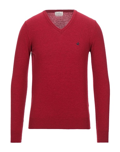 BROOKSFIELD Pullover Rosso 100% Lana