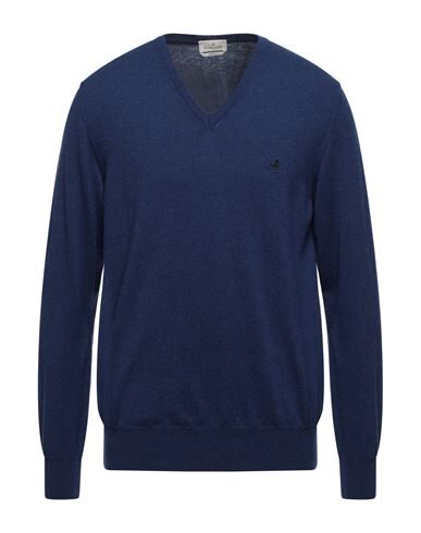 Brooksfield Sweaters In Bright Blue