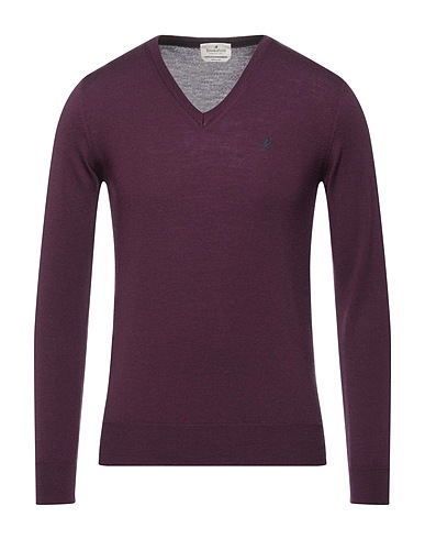 BROOKSFIELD Sweater Mauve 100% Virgin Wool
