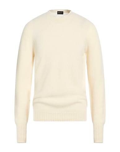 DRUMOHR Pull en cachemire Ivoire 100% Cachemire
