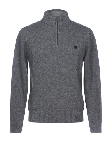 Click to view more detailed imagery on our partner's website Henry Cotton's Sweater With Zip In Lead