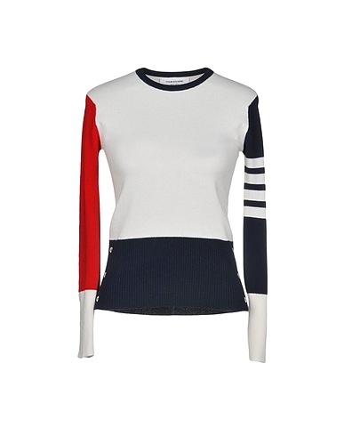 THOM BROWNE Cashmere jumper White 100% Cashmere