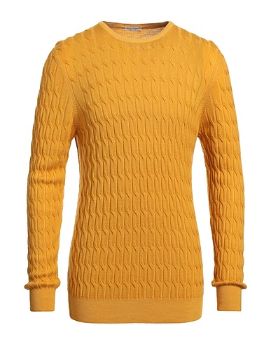 GRAN SASSO Jumper Yellow 100% Virgin Wool