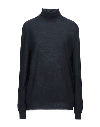 STELLA McCARTNEY Polo neck Midnight blue 100% Virgin Wool