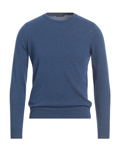 ZANONE Jumper Blue 70% Virgin Wool, 30% Cashmere
