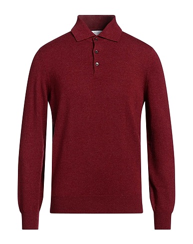 BRUNELLO CUCINELLI Cashmere jumper Brick red 100% Cashmere