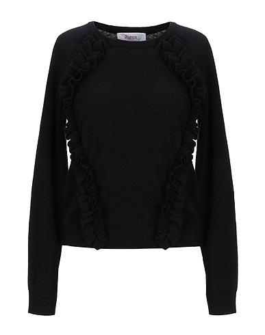JUCCA Sweater Black 35% Wool, 30% Viscose, 20% Cashmere, 15% Polyamide