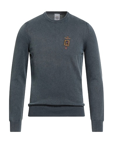 AERONAUTICA MILITARE Jumper Grey 100% Cotton