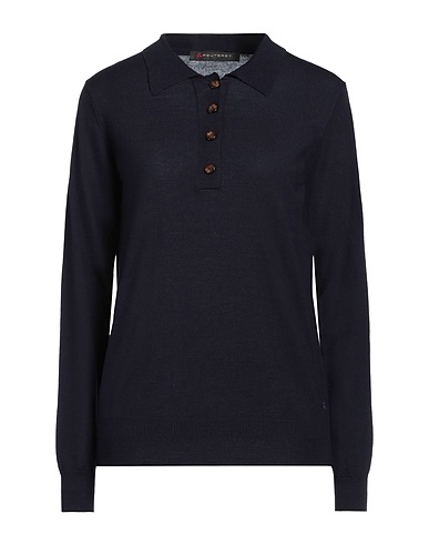 PEUTEREY Pullover Blu navy 100% Lana Vergine