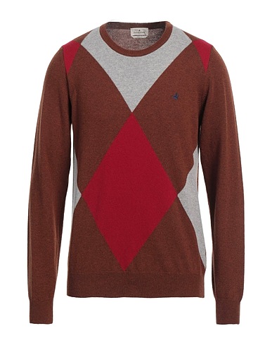 BROOKSFIELD Sweater Brown 100% Wool