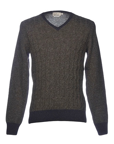 BROOKSFIELD Pullover Testa di moro 48% Lana, 30% Lana di alpaca, 20% Poliammide, 2% Poliestere