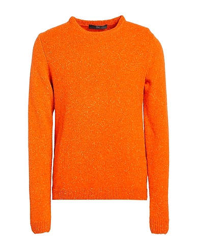 DANIELE ALESSANDRINI Jumper Orange 100% Wool