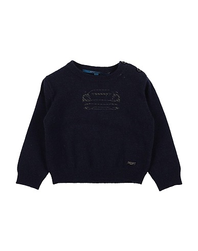 ASTON MARTIN Pullover Blu notte 40% Lana, 27% Viscosa, 25% Poliammide, 8% Cachemire