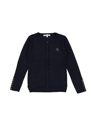 SILVIAN HEACH Strickjacke Nachtblau 45% Viskose, 37% Acryl, 18% Elastan