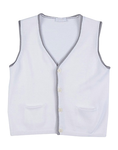 IL GUFO Cardigan White 100% Cotton