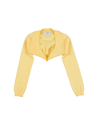 MONNALISA Shrug Yellow 100% Cotton