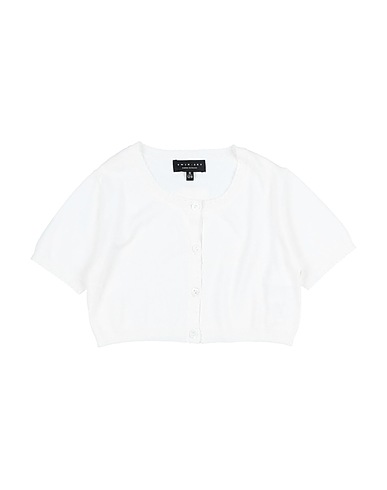 TWINSET Shrug White 84% Viscose, 16% Elastane