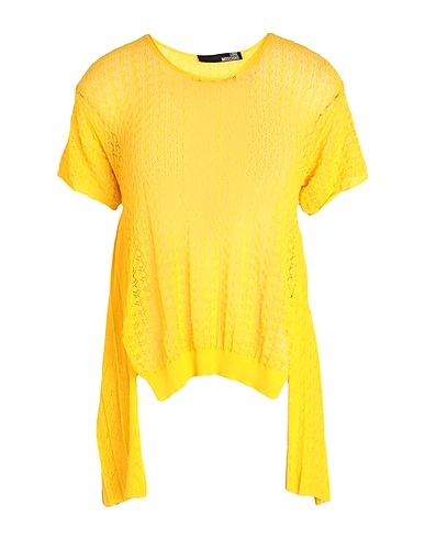 LOVE MOSCHINO Sweater Yellow 84% Viscose, 16% Polyamide
