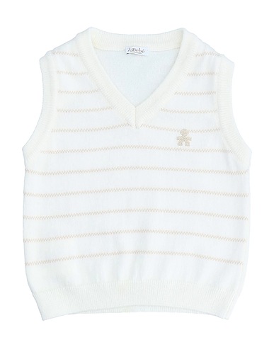 LE BEBÉ Sleeveless sweater Sky blue 100% Cotton