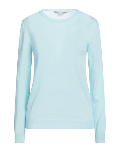 STELLA McCARTNEY Pullover Celeste 100% Lana Vergine