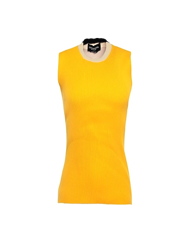 CALVIN KLEIN 205W39NYC Jumper Yellow 60% Cotton, 40% Polyamide
