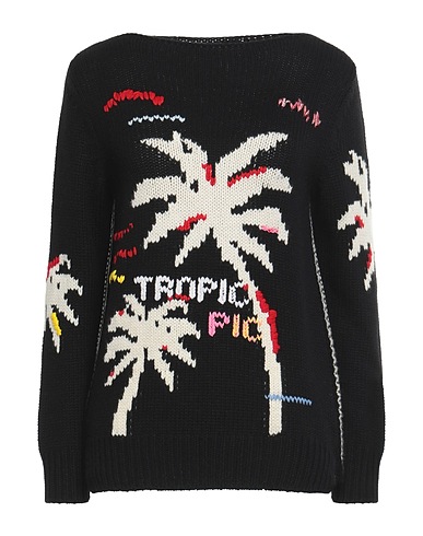 ERMANNO SCERVINO Maglia in Cachemire Nero 100% Cachemire