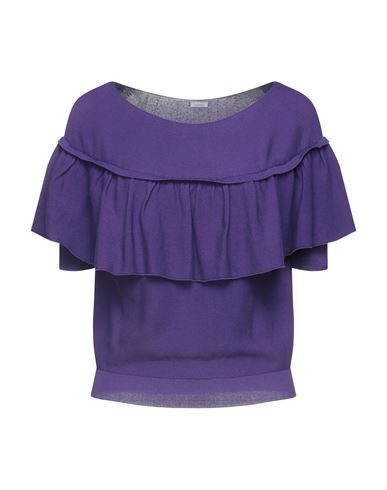 Malo Sweaters In Dark Purple