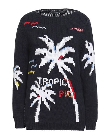 ERMANNO SCERVINO Sweater Midnight blue 60% Cotton, 40% Acrylic