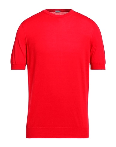 MALO Sweater Red 100% Cotton