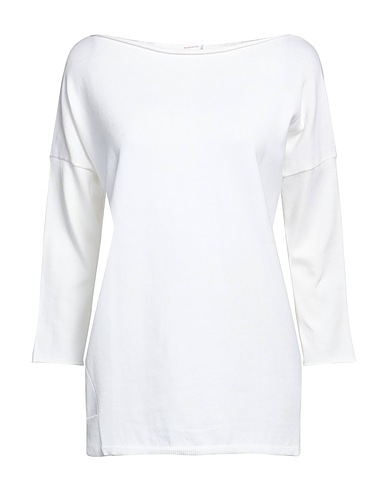 ROSSOPURO Jumper Ivory 100% Cotton
