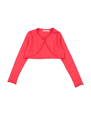 MISS BLUMARINE Shrug Coral 100% Cotton