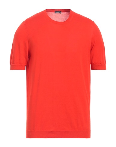 DRUMOHR Jumper Orange 100% Cotton