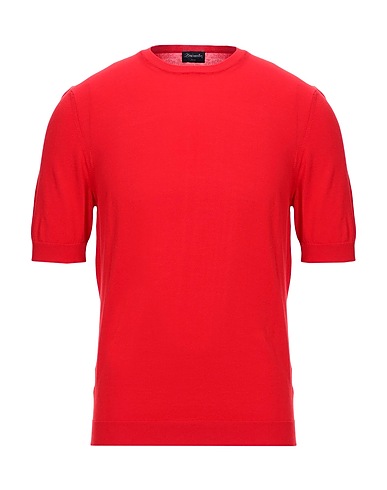 DRUMOHR Jumper Red 100% Cotton