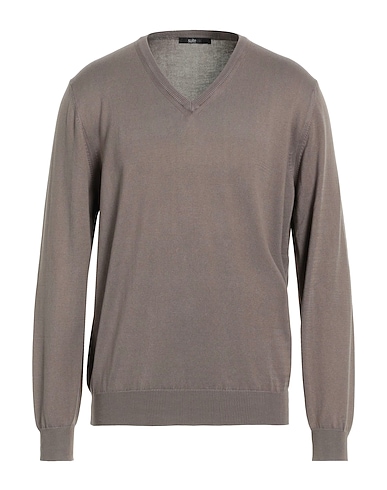SUITE 191 Pullover Tortora 100% Cotone