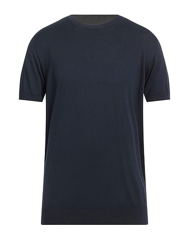 SUITE 191 Pullover Blu notte 100% Cotone