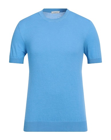 PAOLO PECORA Jumper Azure 100% Cotton