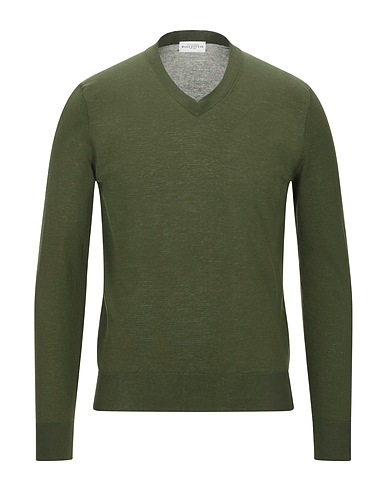 BALLANTYNE Pullover Verde 100% Cotone