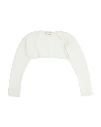 ELISABETTA FRANCHI Coprispalle Bianco 67% Viscosa, 29% Poliacrilico, 4% Poliestere
